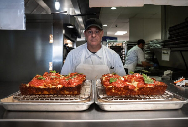 Detroit Style Online Pizza Making Class in a Home Gas Oven with Lee Hunzinger and Noel Brohner of Slow Rise Pizza