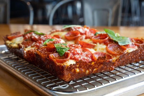 Detroit Style Online Pizza Making Class in a Home Gas Oven with Lee Hunzinger and Noel Brohner of Slow Rise Pizza