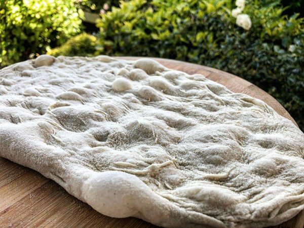 Sourdough Pinsa Romana in a Woodfired Oven Online Pizza Class